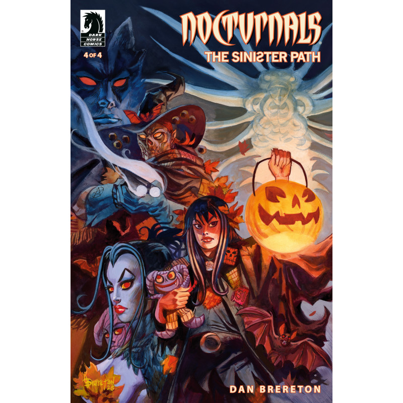 NOCTURNALS  THE SINISTER PATH  4 CVR A DAN BRERETON