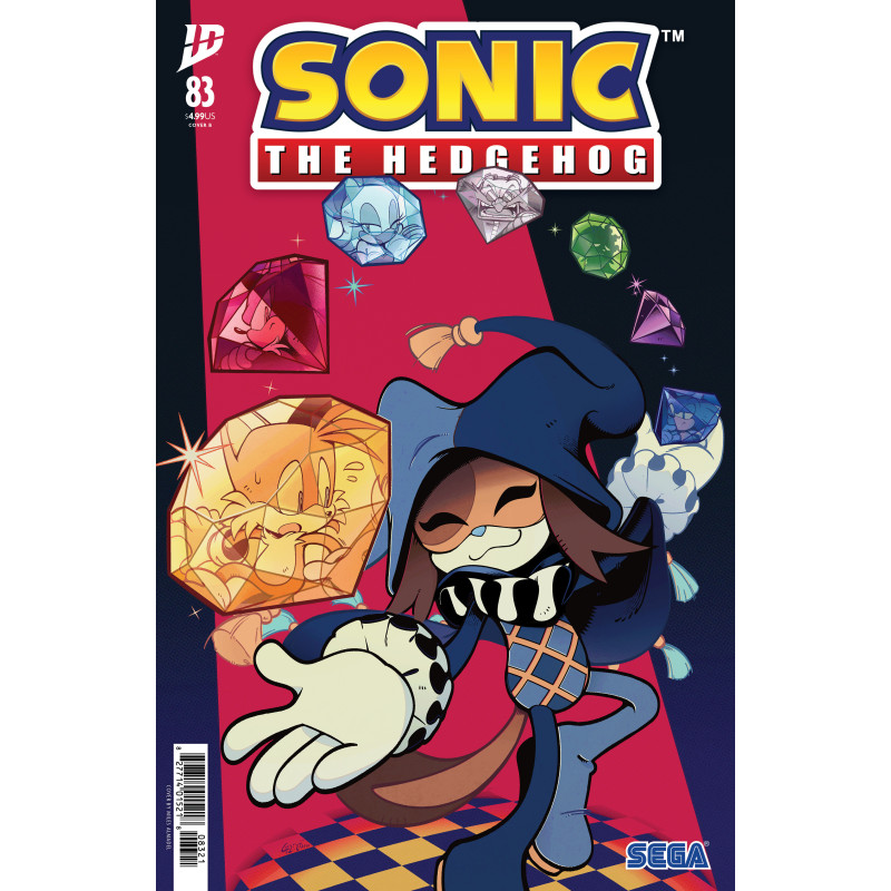SONIC THE HEDGEHOG  83 CVR B MILES ALMADEL