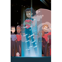 STAR TREK  LOWER DECKS  13 CVR B CHRIS FENOGLIO CONNECTING VAR