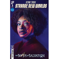 STAR TREK  STRANGE NEW WORLDSTHE SEEDS OF SALVATION  3 CVR C PHOTO VAR
