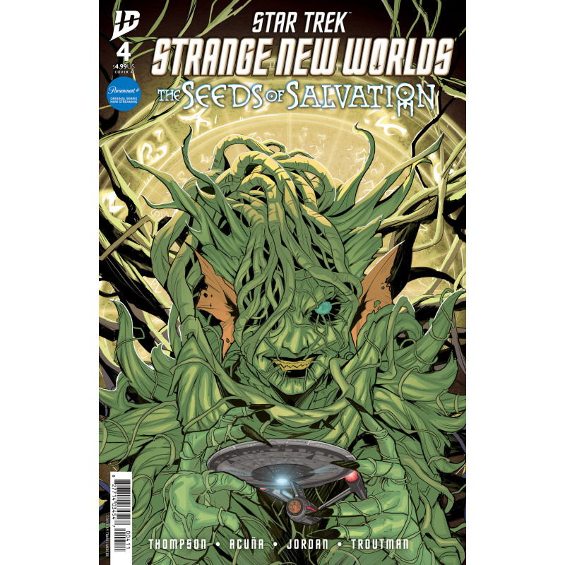 STAR TREK  STRANGE NEW WORLDSTHE SEEDS OF SALVATION  4 CVR A TRAVIS ME