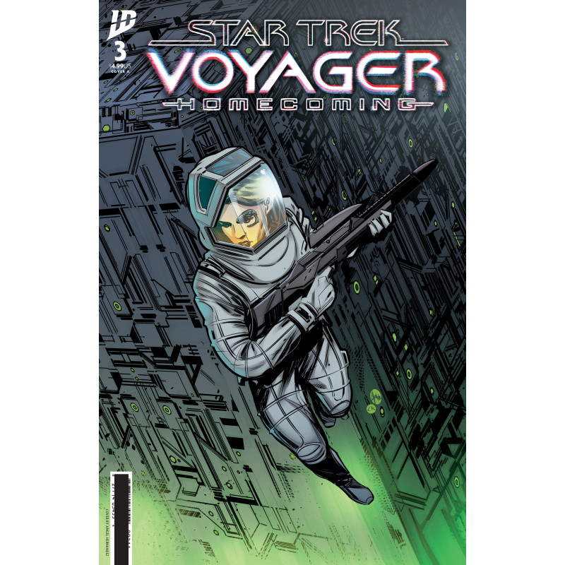STAR TREK  VOYAGER HOMECOMING  3 CVR A ANGEL HERNANDEZ