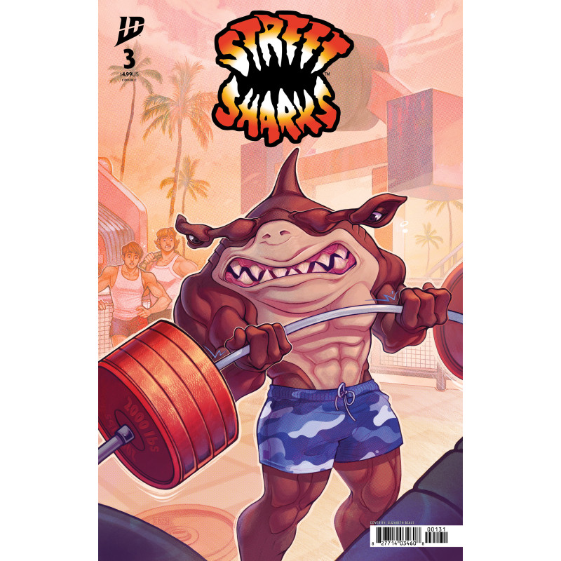 STREET SHARKS  3 CVR C ELIZABETH BEALS VAR