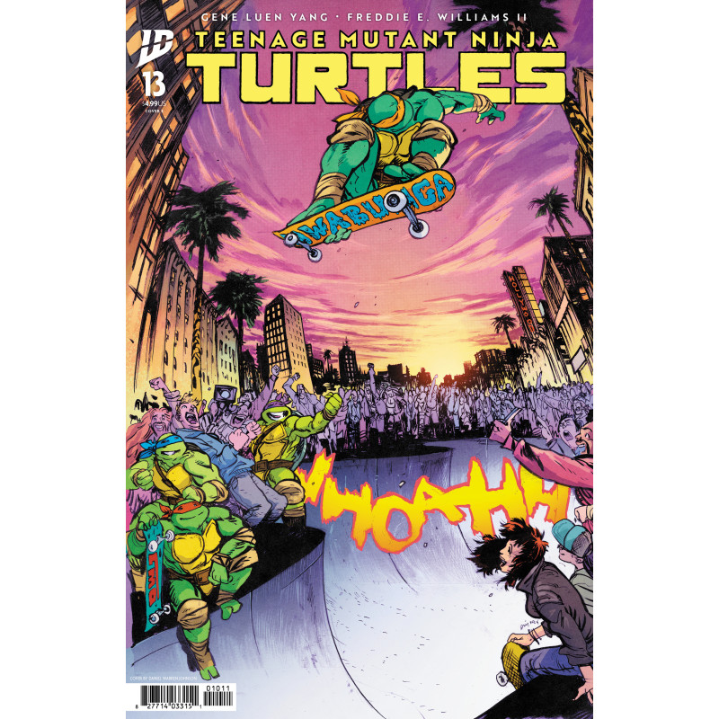 TEENAGE MUTANT NINJA TURTLES  13 CVR E DANIEL WARREN JOHNSON VAR