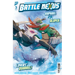 TEENAGE MUTANT NINJA TURTLES  BATTLE NEXUS  3 CVR A VITOR CAFAGGI