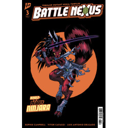 TEENAGE MUTANT NINJA TURTLES  BATTLE NEXUS  3 CVR B SOPHIE CAMPBELL VA