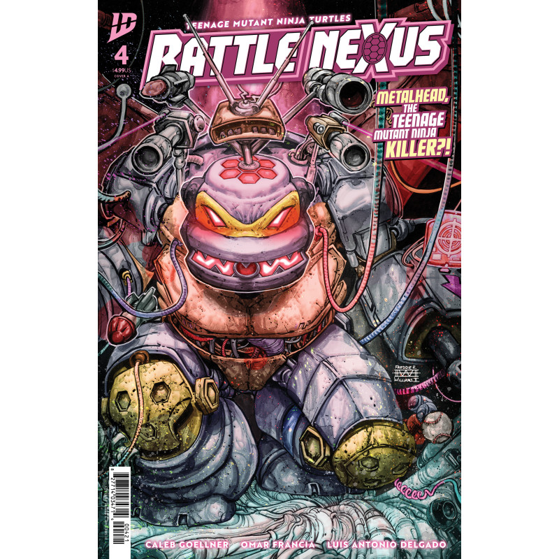 TEENAGE MUTANT NINJA TURTLES  BATTLE NEXUS  4 CVR B FREDDIE WILLIAMS I