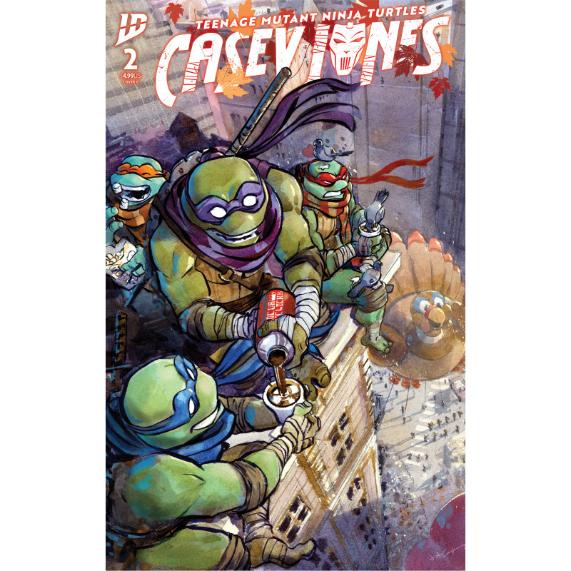 TEENAGE MUTANT NINJA TURTLES  CASEY JONES  2 CVR C JARED CULLUM VAR