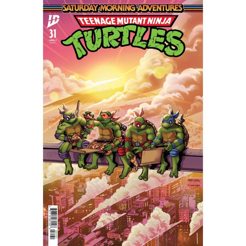 TEENAGE MUTANT NINJA TURTLES  SATURDAY MORNING ADVENTURES  31 CVR C FR