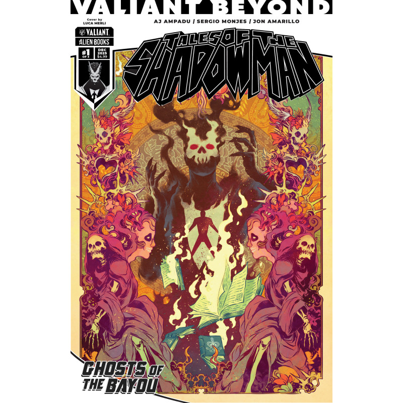 VALIANT BEYOND  TALES OF THE SHADOWMAN  4GHOSTS OF THE BAYOU  1 CVR B 