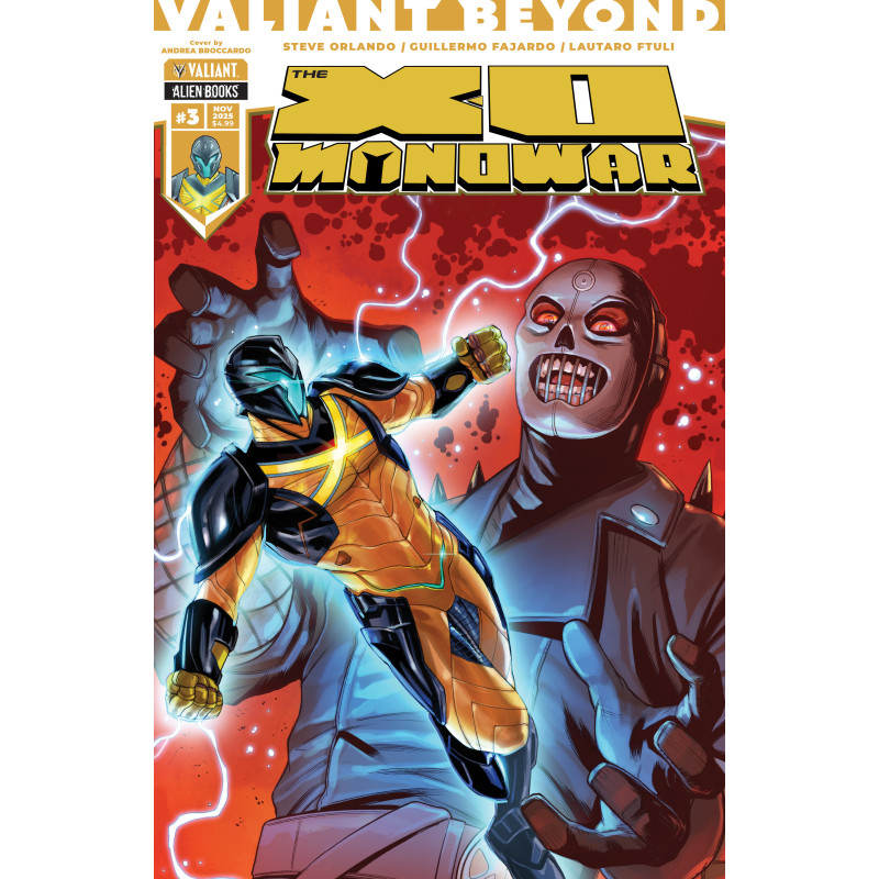 VALIANT BEYOND  THE XO MANOWAR  3 CVR B ANDREA BROCCARDO VAR