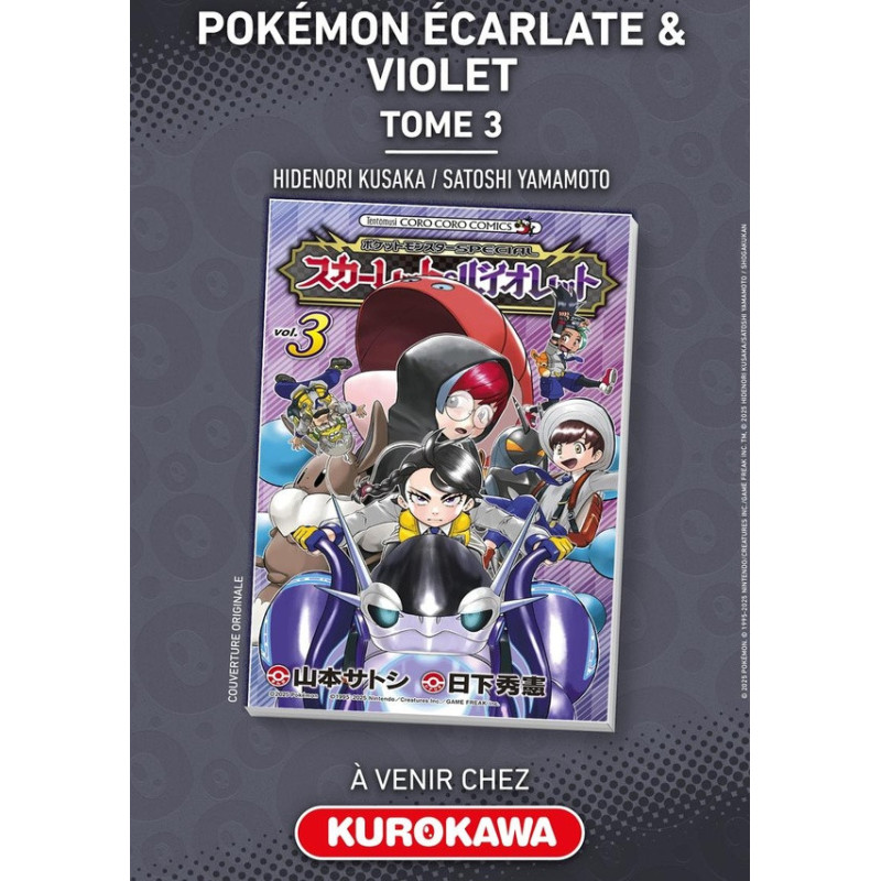 POKEMON ECARLATE ET VIOLET  TOME 3