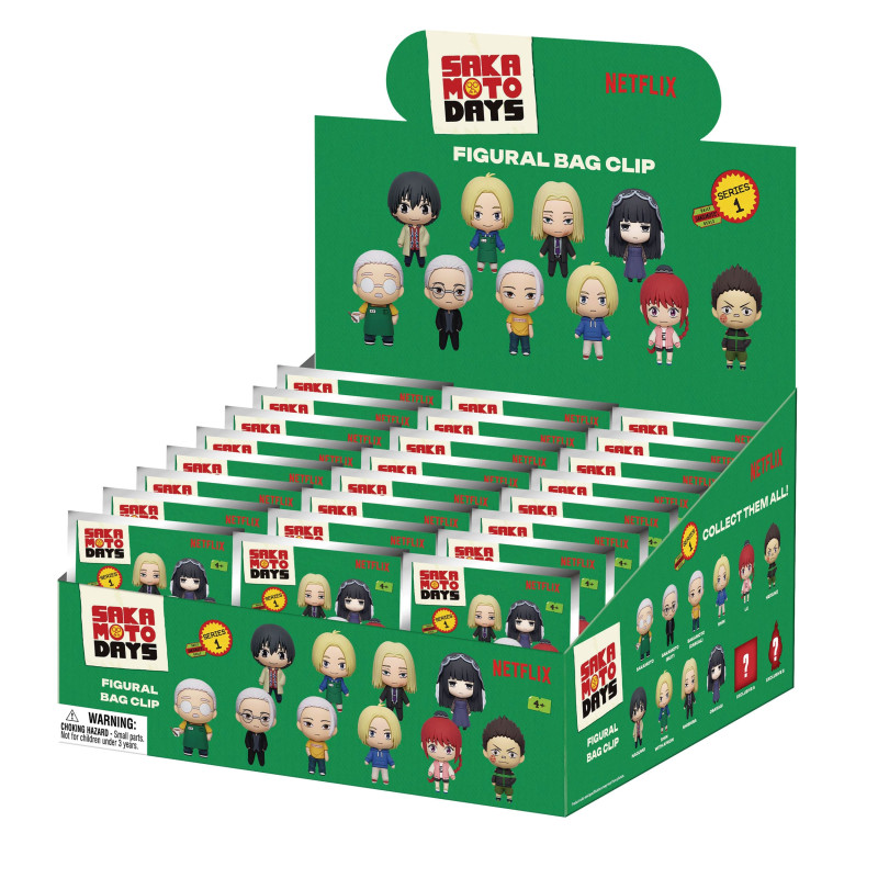 SAKAMOTO DAYS PORTE CLEFS SAC A DOS 3D SERIES 1