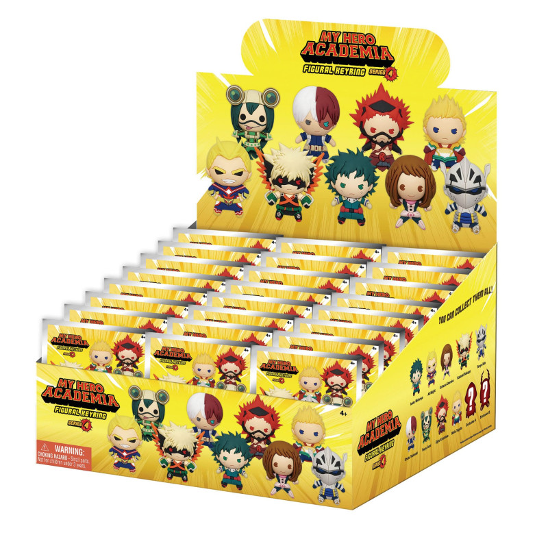 MY HERO ACADEMIA PRESENTOIR PORTE CLEFS SAC A DOS 3D SERIES 4