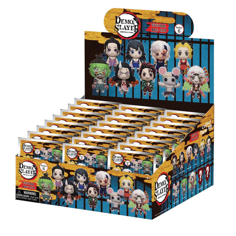 DEMON SLAYER KIMETSU NO YAIBA PRESENTOIR PORTE CLEFS SAC A DOS 3D SERIES 6
