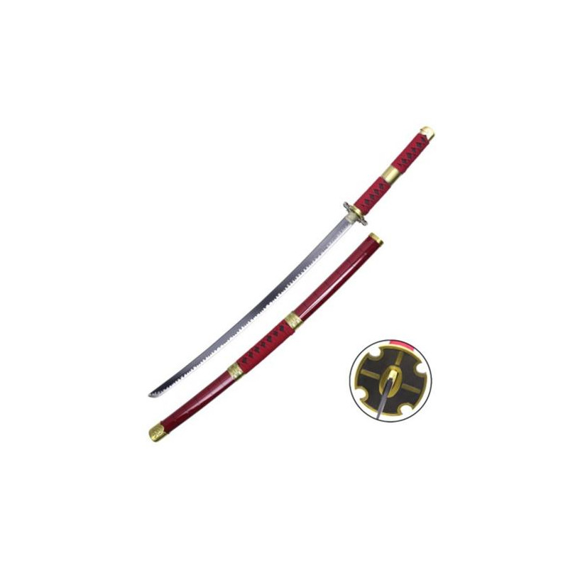 KATANA EN BAMBOU INSPIRE DU KATANA KITETSU DE RORONOA ZORO