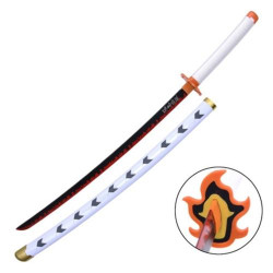 KATANA EN BAMBOU INSPIRE DU RENGOKU KYOJURO DEMON SLAYER