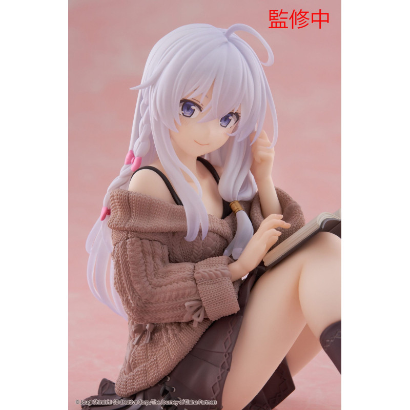 ELAINA CASUAL CLOTHES WANDERING WITCH THE JOURNEY OF ELAINA STATUETTE PVC CUTE FIGURE 13 CM