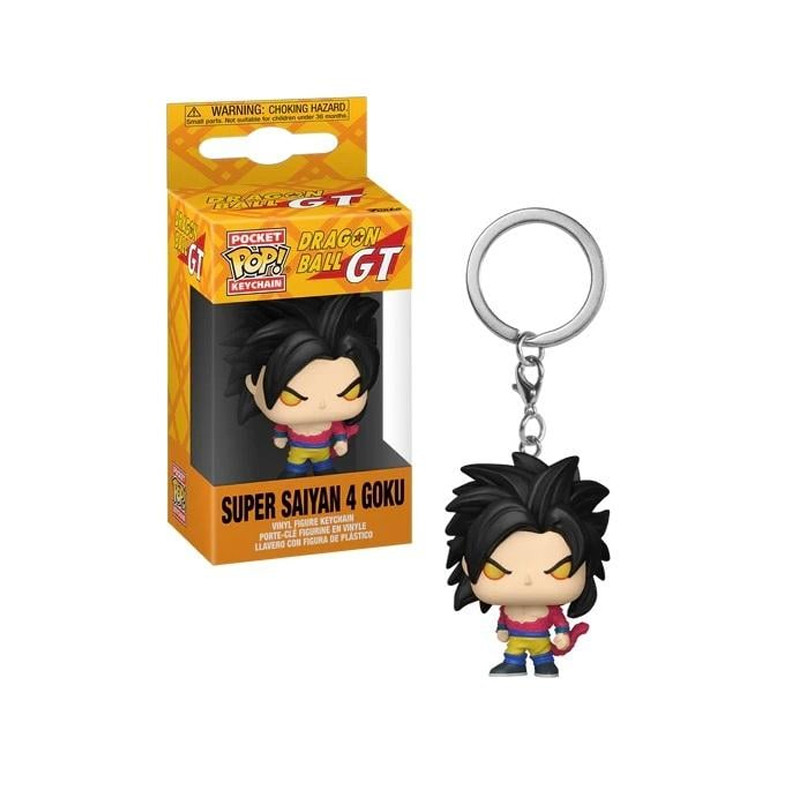 SS4 GOKU DRAGON BALL GT DRAGON BALL PORTE CLES POCKET POP 4 CM