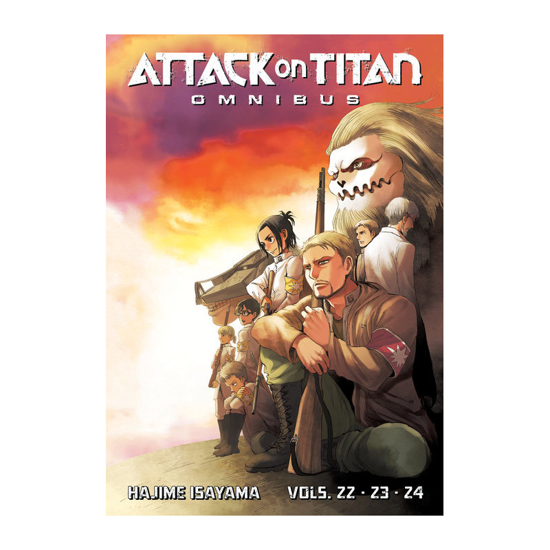 ATTACK ON TITAN OMNIBUS VOL 08 EN ANGLAIS