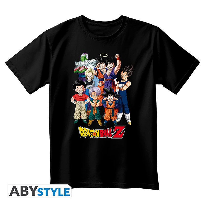GROUPE GOKU T SHIRT DRAGON BALL Z SMALL