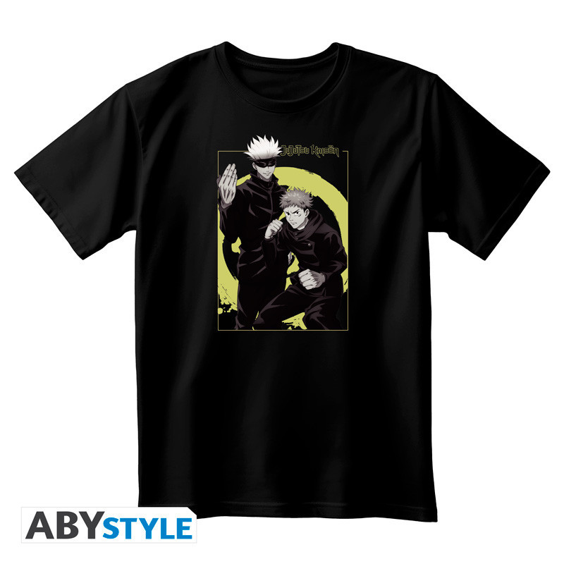 ITADORI ET GOJO T SHIRT JUJUTSU KAISEN SMALL