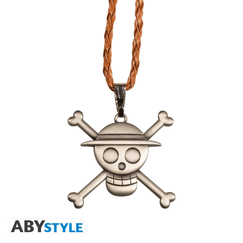 ONE PIECE COLLIER AVEC PENDENTIF 3D SKULL