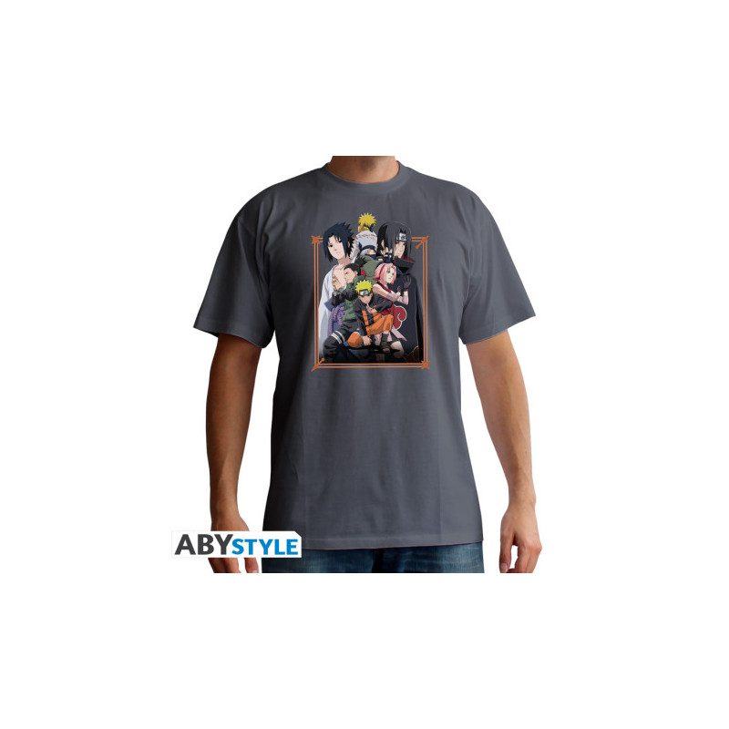 GROUPE NARUTO SHIPUDEN T SHIRT TAILL S