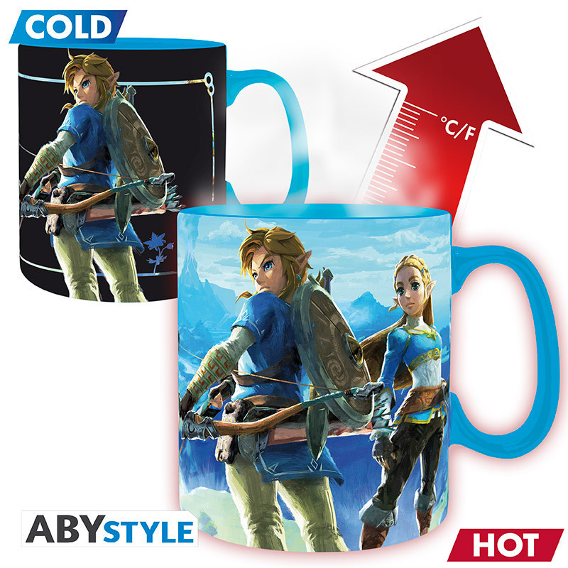 THE LEGEND OF ZELDA BREATH OF WIND MUG HEAT CHANGE 460ML