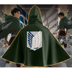 ATTACK ON TITAN CAPE TAILLE UNIQUE