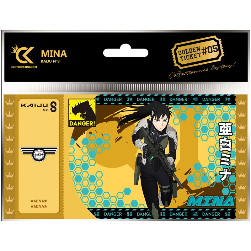 MINA KAIJU NO 8 GOLDEN TICKET