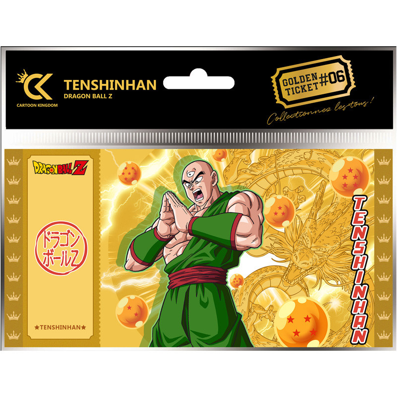 TENSHINHAN DRAGON BALL GOLDEN TICKET