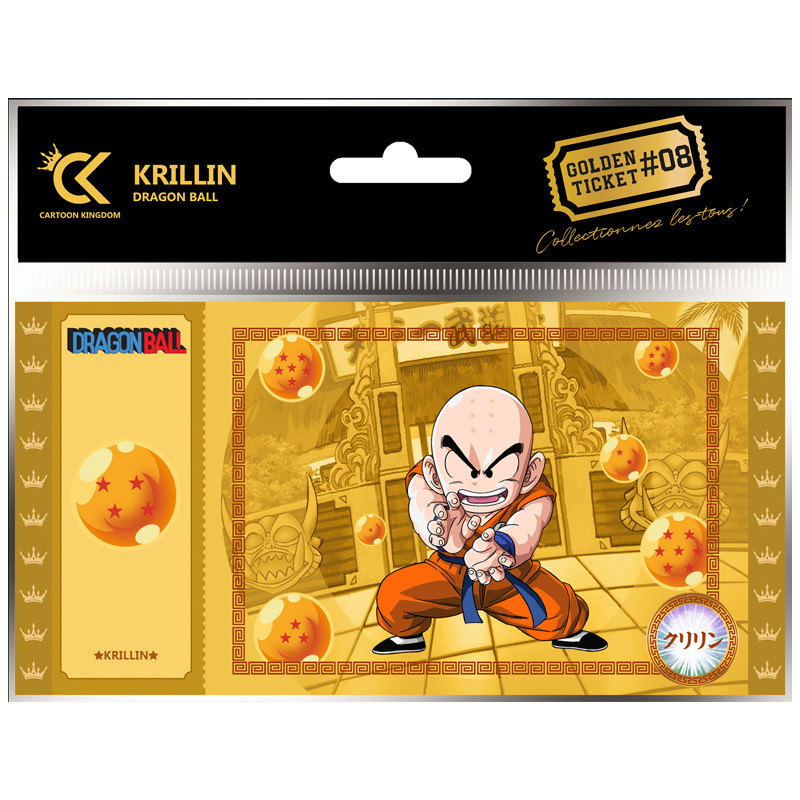KRILLIN DRAGON BALL GOLDEN TICKET