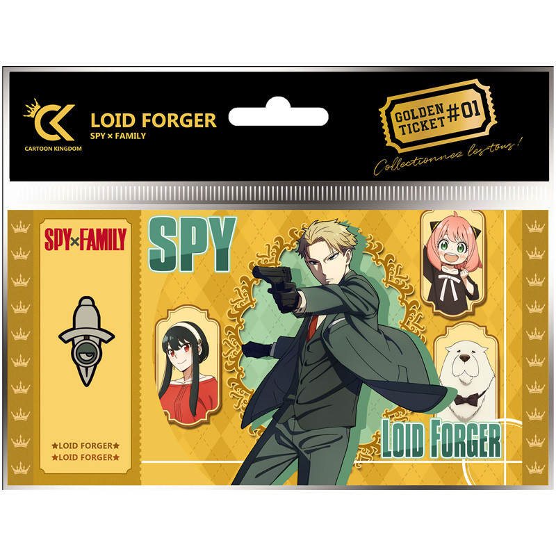 LOID FORGER SPY X FAMILY GOLDEN TICKET