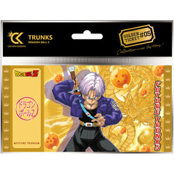 FUTURE TRUNKS DRAGON BALL GOLDEN TICKET
