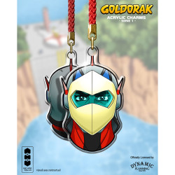 ACTARUS CASQUE GOLDORAK ACRYLIC CHARM SERIE 1 5 CM