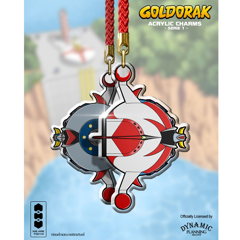 GOLDORAK SPAZER GOLDORAK ACRYLIC CHARM SERIE 1 5 CM