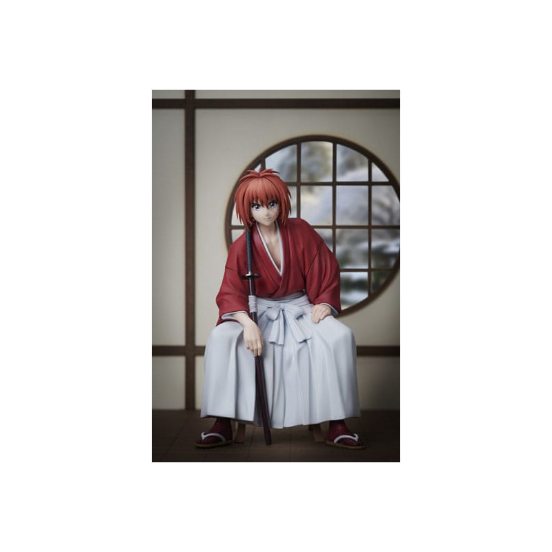 KENSHIN HIMURA RUROUNI KENSHIN LE VAGABOND STATUETTE 15 CM