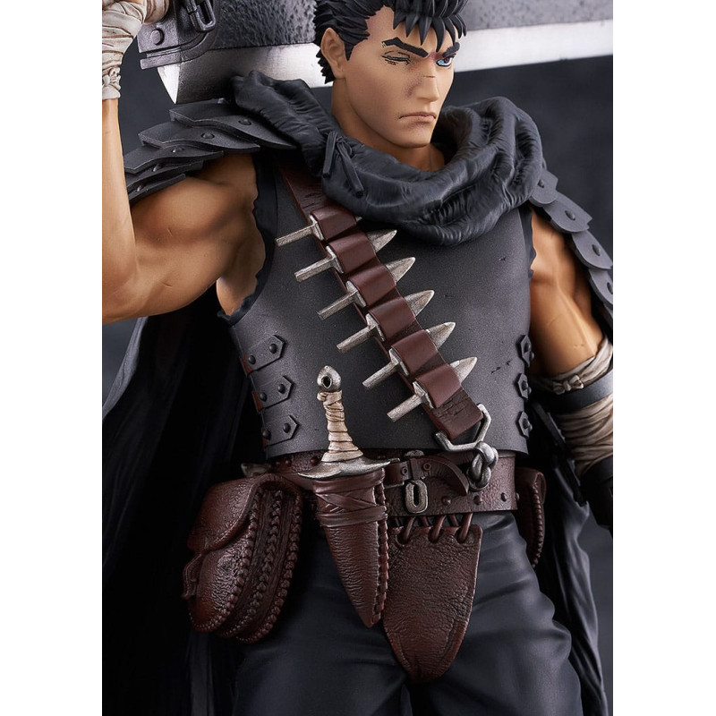 GUTS BLACK SWORDSMAN BERSERK STATUETTE PVC POP UP PARADE L 22 CM