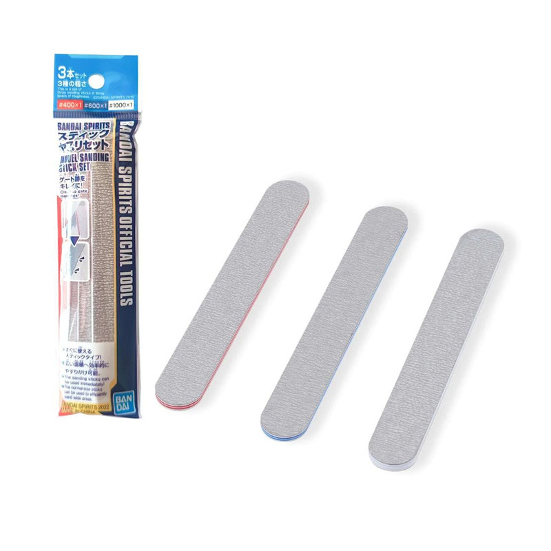 LIMES POUR MAQUETTE GUNDAM GUNPLA BANDAI SPIRITS SPIRITS MODEL SANDING STICK SET
