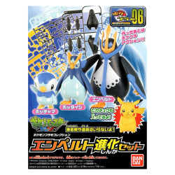 TIPLOUF EVOLUTION SET POKEPLA 06 POKEMON MAQUETTE