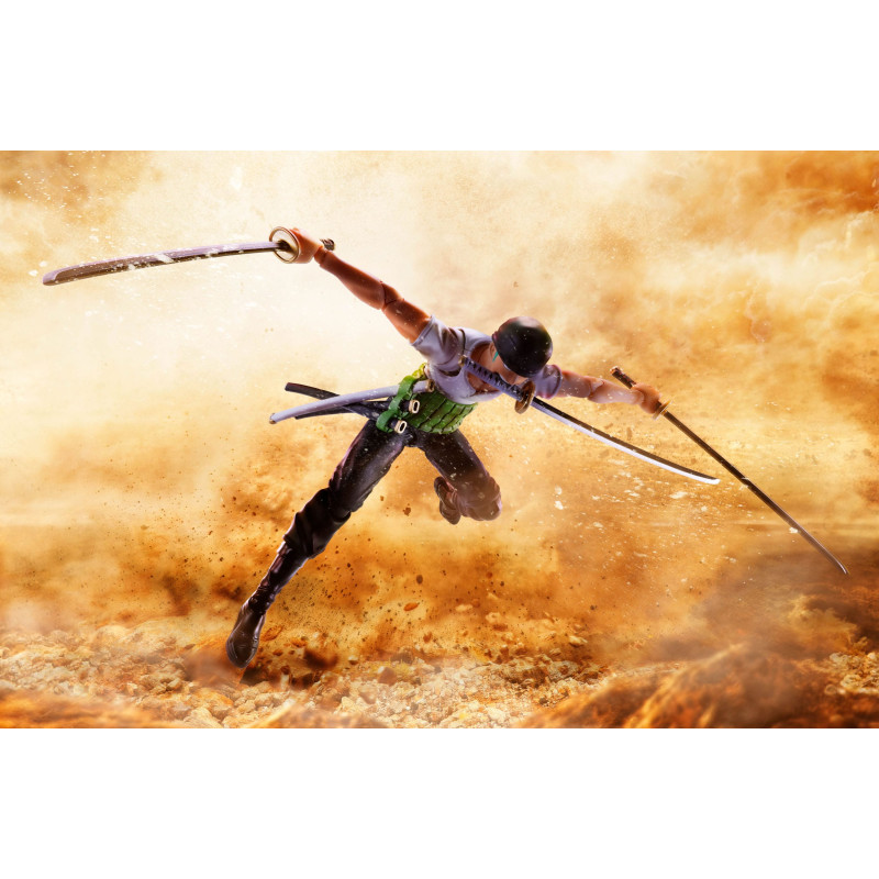 RORONOA ZORO ROMANCE DAWN ONE PIECE FIGURINE S H FIGUARTS VERSION 15 CM