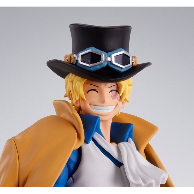 SABO REVOLUTIONARY ARMY CHIEF OF STAFF ONE PIECE FIGURINE S H FIGUARTS VER 16 CM