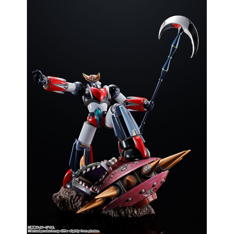 GOLDORAK STATUETTE PVC FIGUARTS ZERO METALLIC TOUCH UFO ROBOT GRENDIZER 19 CM