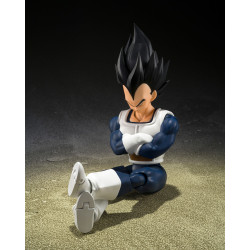 VEGETA OLD BATTLE CLOTHES DRAGON BALL FIGURINE S H FIGUARTS 14 CM
