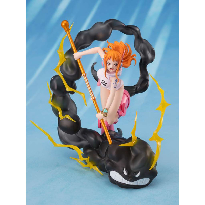 NAMI EXTRA BATTLE LIGHTNING BLAST ONE PIECE FIGURINE FIGUARTS ZERO 17 CM