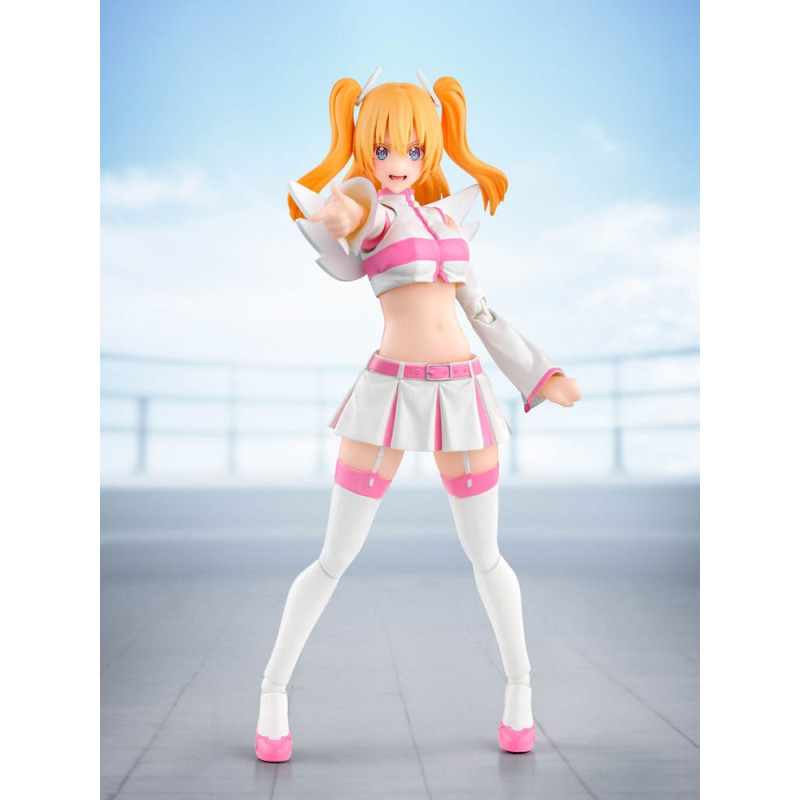 2 5 DIMENSIONAL SEDUCTION FIGURINE SH FIGUARTS LILIEL ANGEL AIRBORNE CORPS RIRISA 14 CM