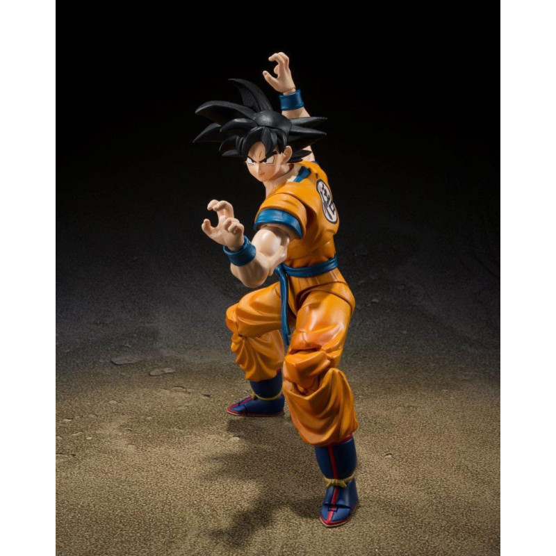 SON GOKU DRAGON BALL FIGURINE S H FIGUARTS SUPER HERO 14 CM