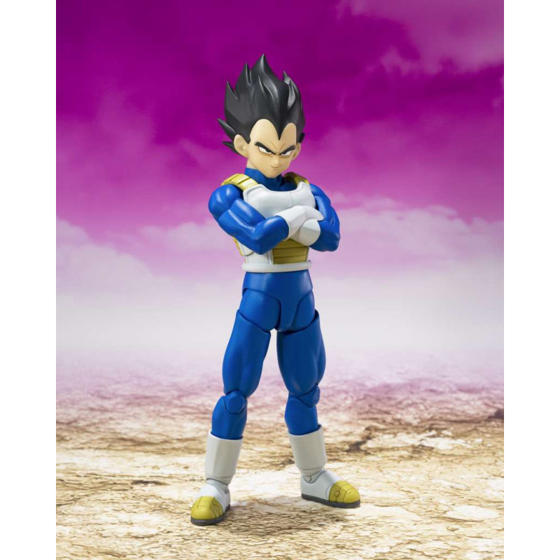 VEGETA DRAGON BALL DAIMA S H FIGUARTS 14 CM