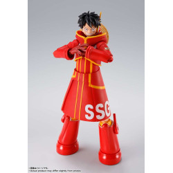 MONKEY D LUFFY EGGHEAD FUTURE ISLAND ONE PIECE S H FIGUARTS 15 CM